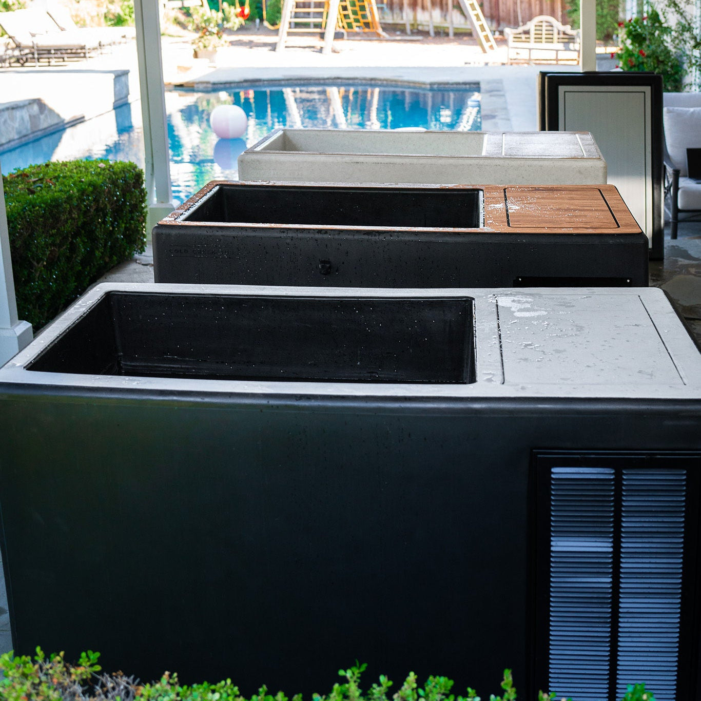 Horizontal Cold Tub – Filter Pack