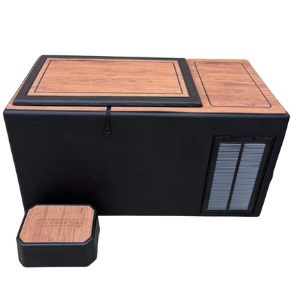 Marine-Grade Foam Surface Decking – Cedar