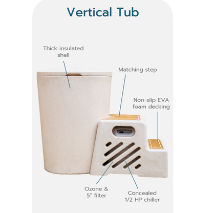 Vertical Cold Tub