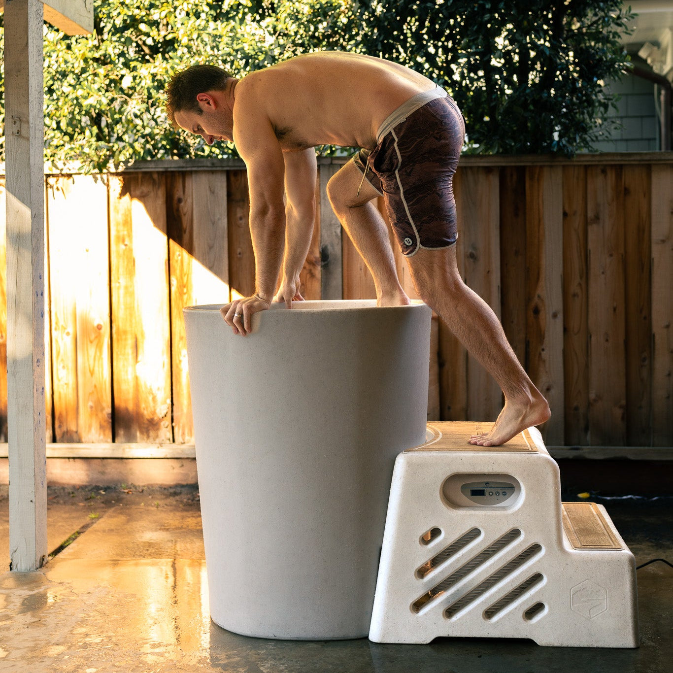 Vertical Cold Tub