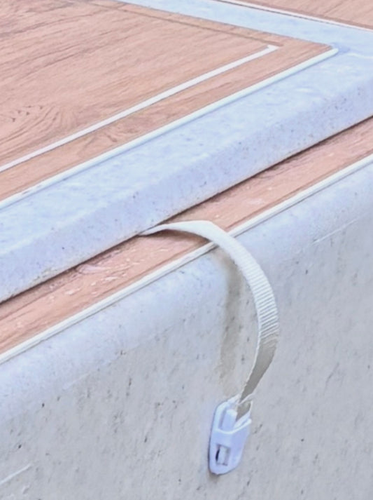 White Replacement Child Strap - (Strap only)