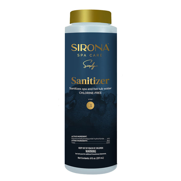 Sirona Spa Care Sanitizer 16 Oz - Chlorine Solution For Hot Tubs
