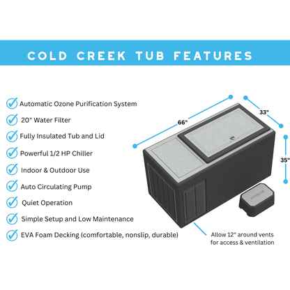 Premium Cold Tub